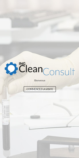 Site internet de ING Clean Consult